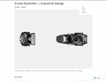Tablet Screenshot of ewaldneuhofer.com